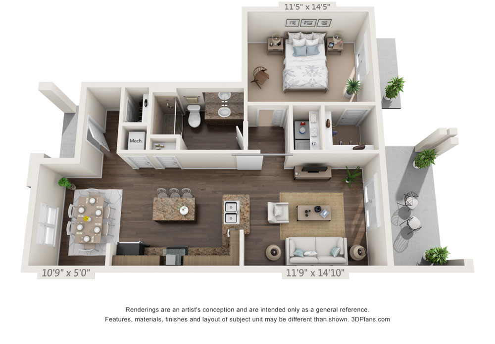 Double Porch Suite